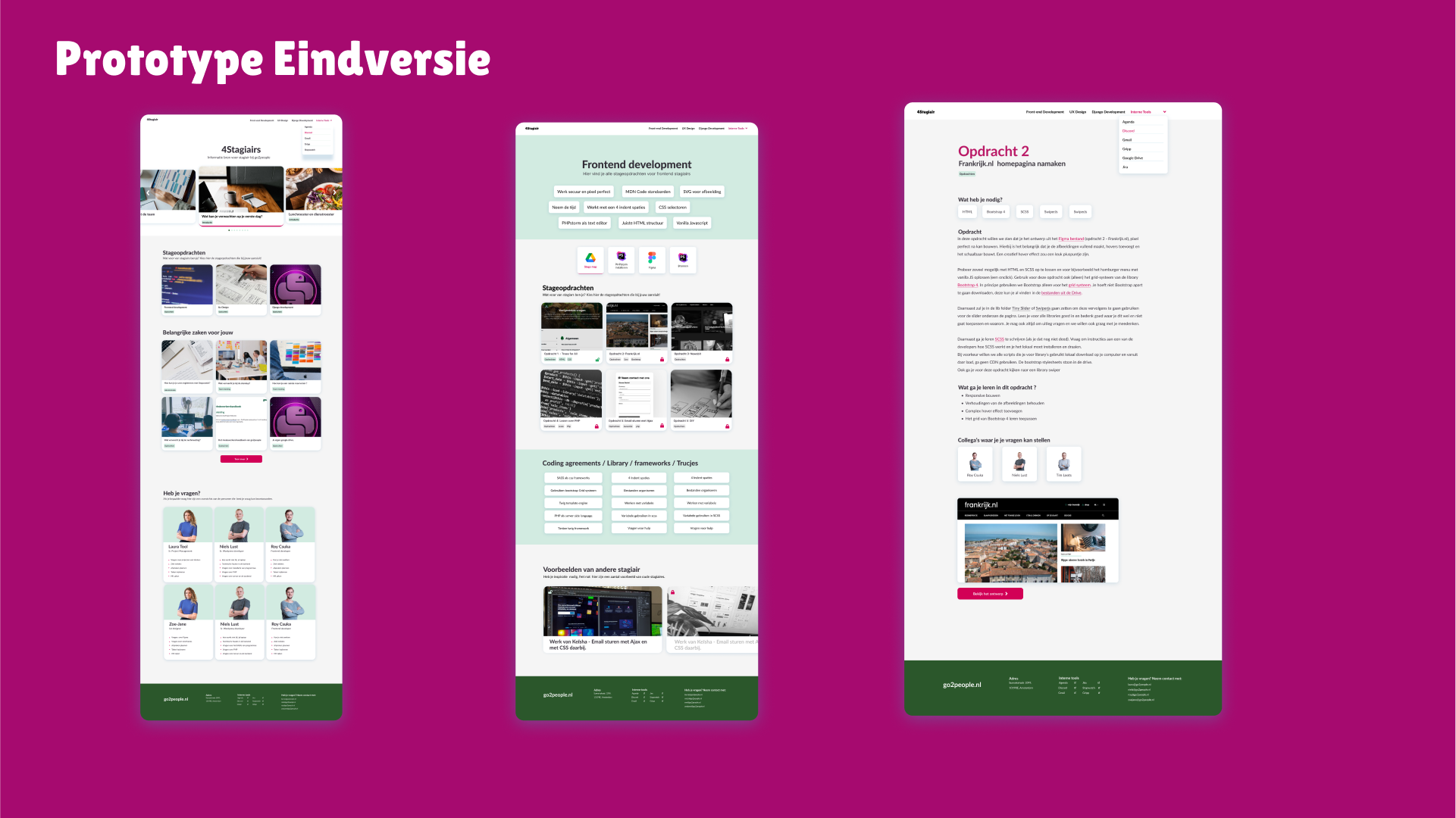 Eindversie prototype