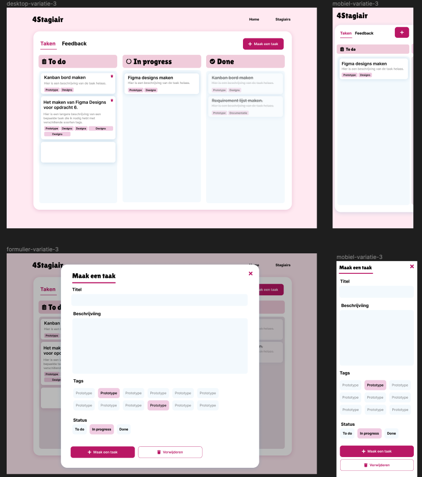 Kanban variaties 2